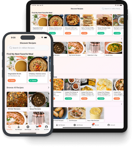 Organize your recipes for easy searching